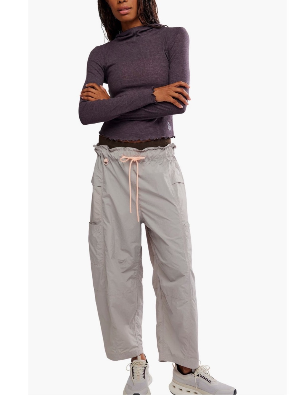 9381. Free People Breathe Easy Hoodie